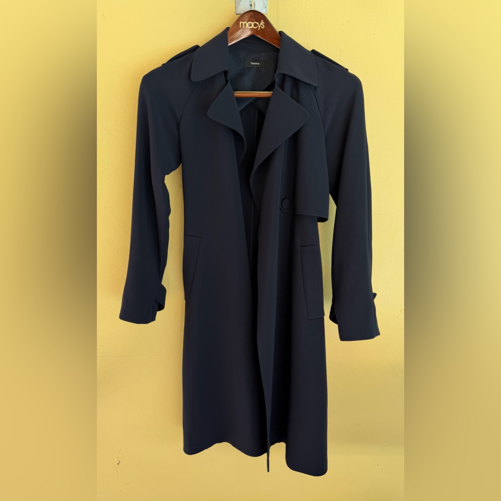 Theory Perfect Raglan Trench Coat